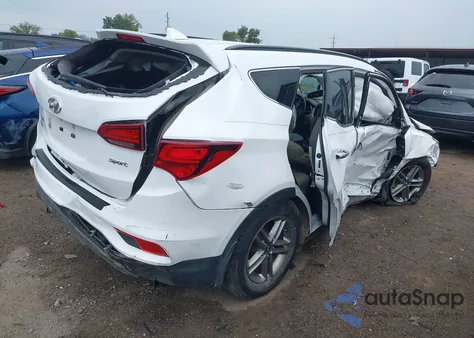 2017 Hyundai Santa Fe Sport 2.4L z USA, uszkodzony, nr VIN 5NMZU3LBXHH006040